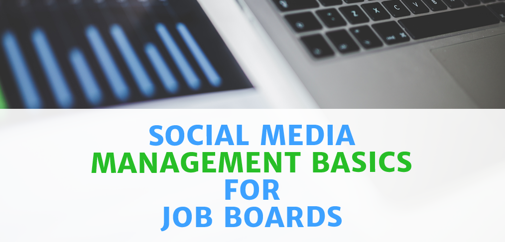 social media management for job boards