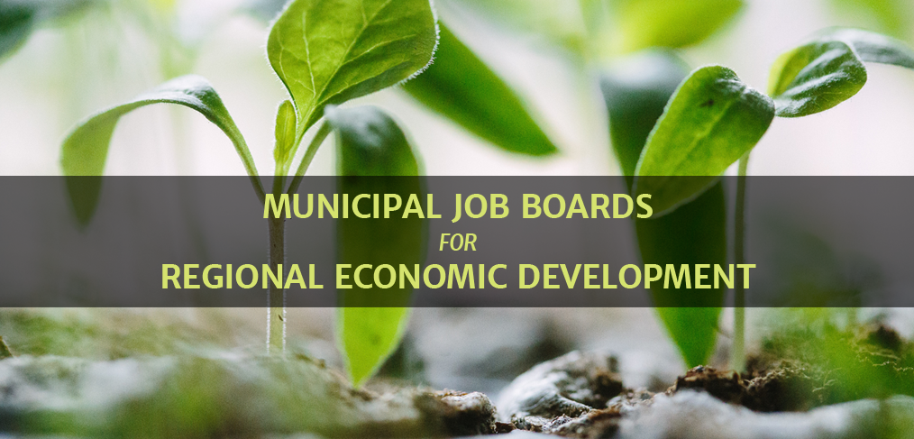 Municipal and Regional Job Boards for Economic Development